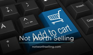 NotWorthSelling.com - Creative brandable domain for sale